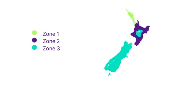 map of climate zones 1 2 3